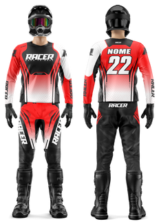 Conjunto Racer 05B Vermelho