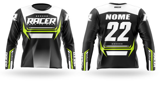 Camisa Longa Racer 25C Branco