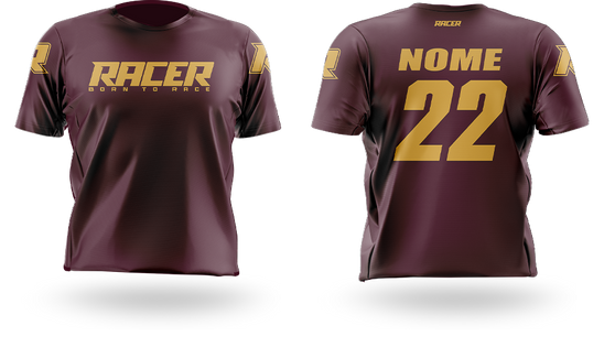 Camisa Curta Racer 21A Marrom