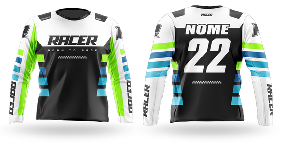 Camisa Longa Racer 10C Preto