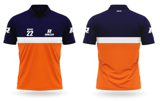 Camisa Polo Racer 02C Laranja