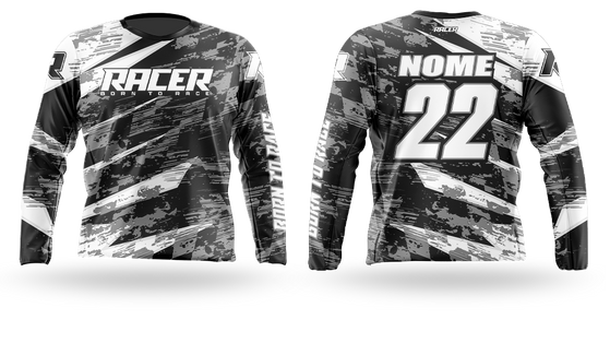 Camisa Longa Racer 06B Preto