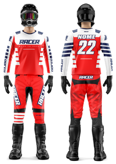 Conjunto Racer 10B Vermelho 