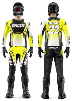 Conjunto Racer 05A Amarelo