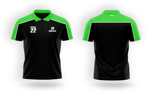 Camisa Polo Racer 12B Verde Camisa Polo Racer 12B Verde