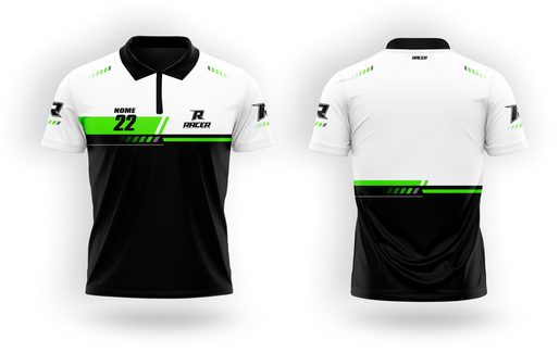 Camisa Polo Racer 24D Verde Camisa Polo Racer 24D Verde