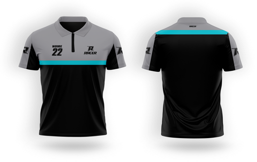 Camisa Polo Racer 18B Azul Camisa Polo Racer 18B Azul