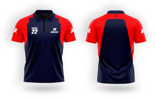 Camisa Polo Racer 22C Vermelho Camisa Polo Racer 22C Vermelho