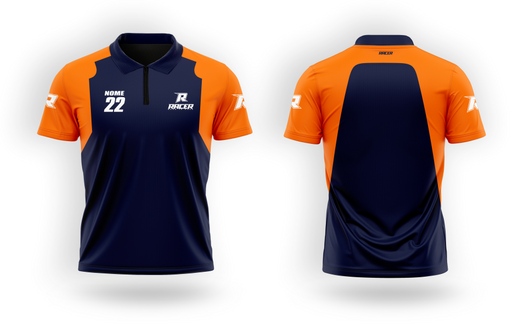 Camisa Polo Racer 22A Laranja Camisa Polo Racer 22A Laranja