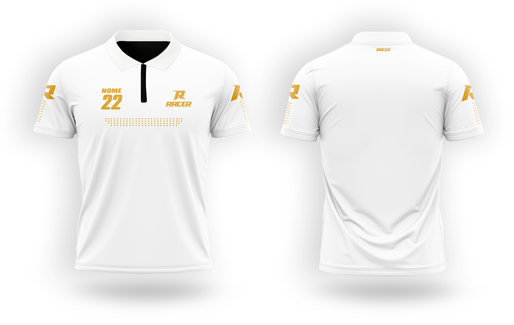 Camisa Polo Racer 02E Branco Camisa Polo Racer 02E Branco
