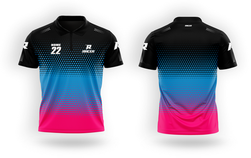 Camisa Polo Racer 16A Rosa Camisa Polo Racer 16A Rosa
