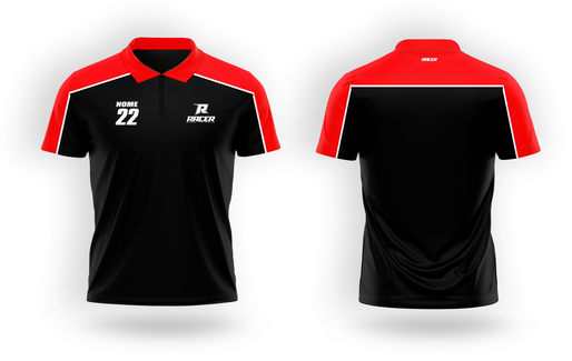 Camisa Polo Racer 12A Vermelho Camisa Polo Racer 12A Vermelho