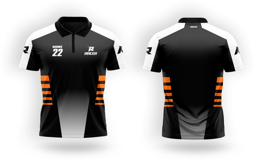 Camisa Polo Racer 05C Laranja Camisa Polo Racer 05C Laranja