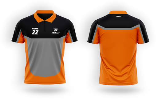 Camisa Polo Racer 23B Laranja Camisa Polo Racer 23B Laranja