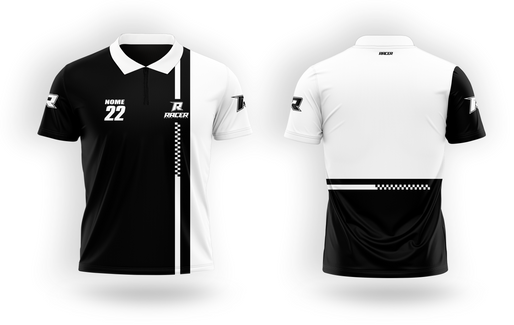 Camisa Polo Racer 25C Branco Camisa Polo Racer 25C Branco