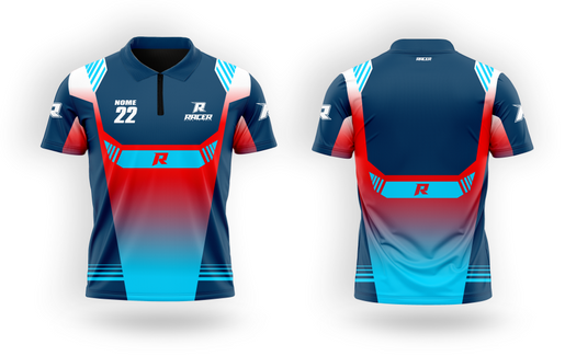 Camisa Polo Racer 07D Azul Camisa Polo Racer 07D Azul