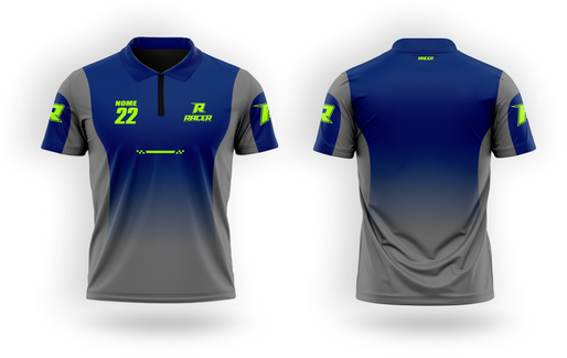Camisa Polo Racer 10A Verde flúor Camisa Polo Racer 10A Verde flúor