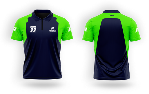 Camisa Polo Racer 22B Verde Camisa Polo Racer 22B Verde