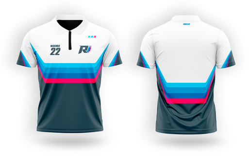 Camisa Polo Racer 01C Azul Camisa Polo Racer 01C Azul