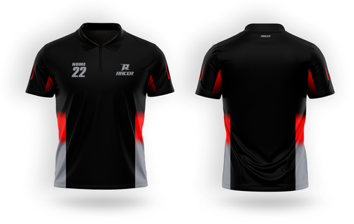 Camisa Polo Racer 03A Vermelho Camisa Polo Racer 03A Vermelho