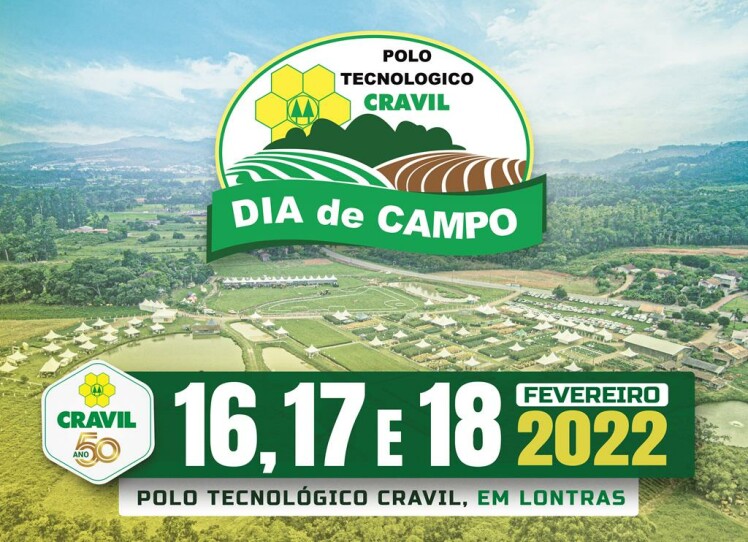 Cravil confirma Dia de Campo para os dias 16, 17 e 18 de fevereiro