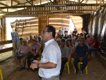 O médico veterinário, Vicente Matsuo, falou sobre problemas na dieta e nutrição dos.JPG O médico veterinário, Vicente Matsuo, falou sobre problemas na dieta e nutrição dos.JPG