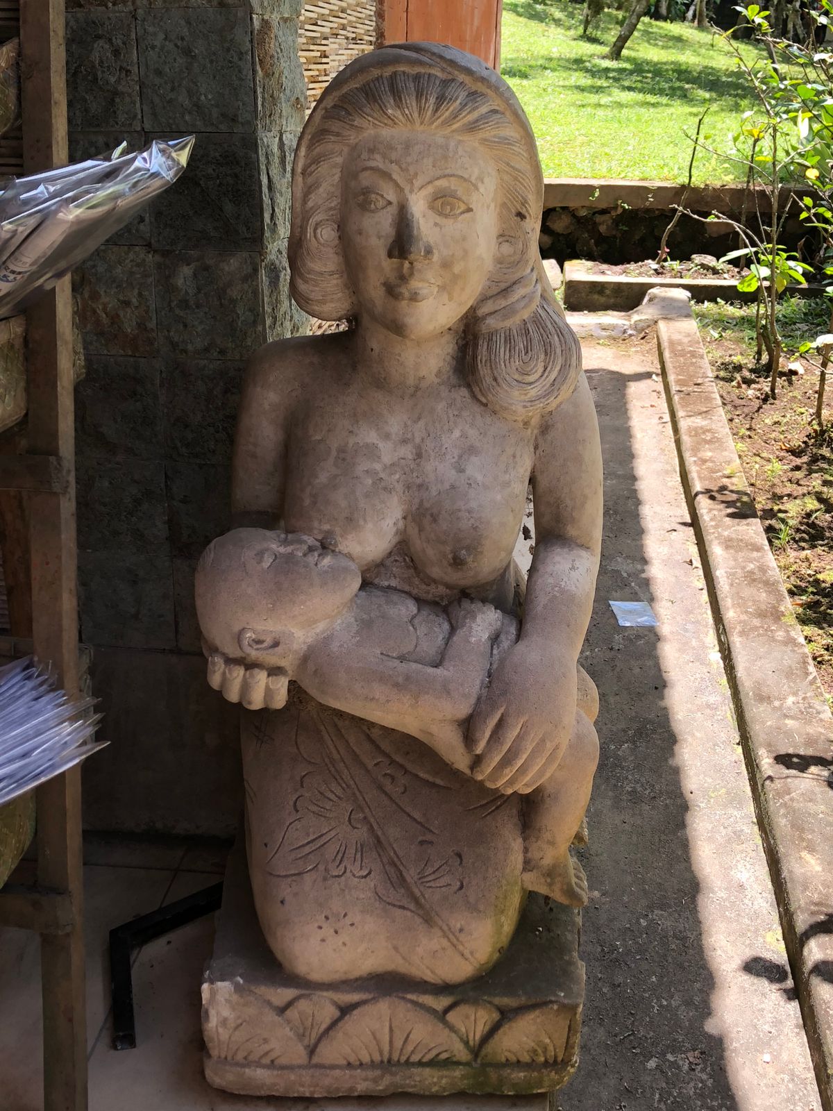 Sculpture photographed in Bali