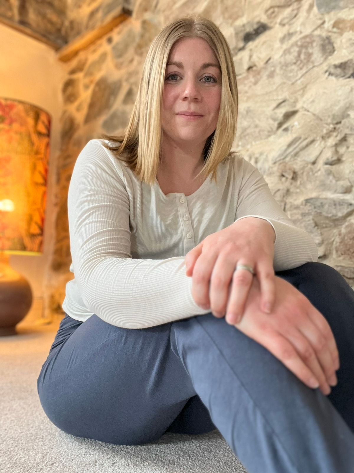 Olivia Emerton. Slow flow vinyasa Yoga teacher Leicestershire and Derbyshire 