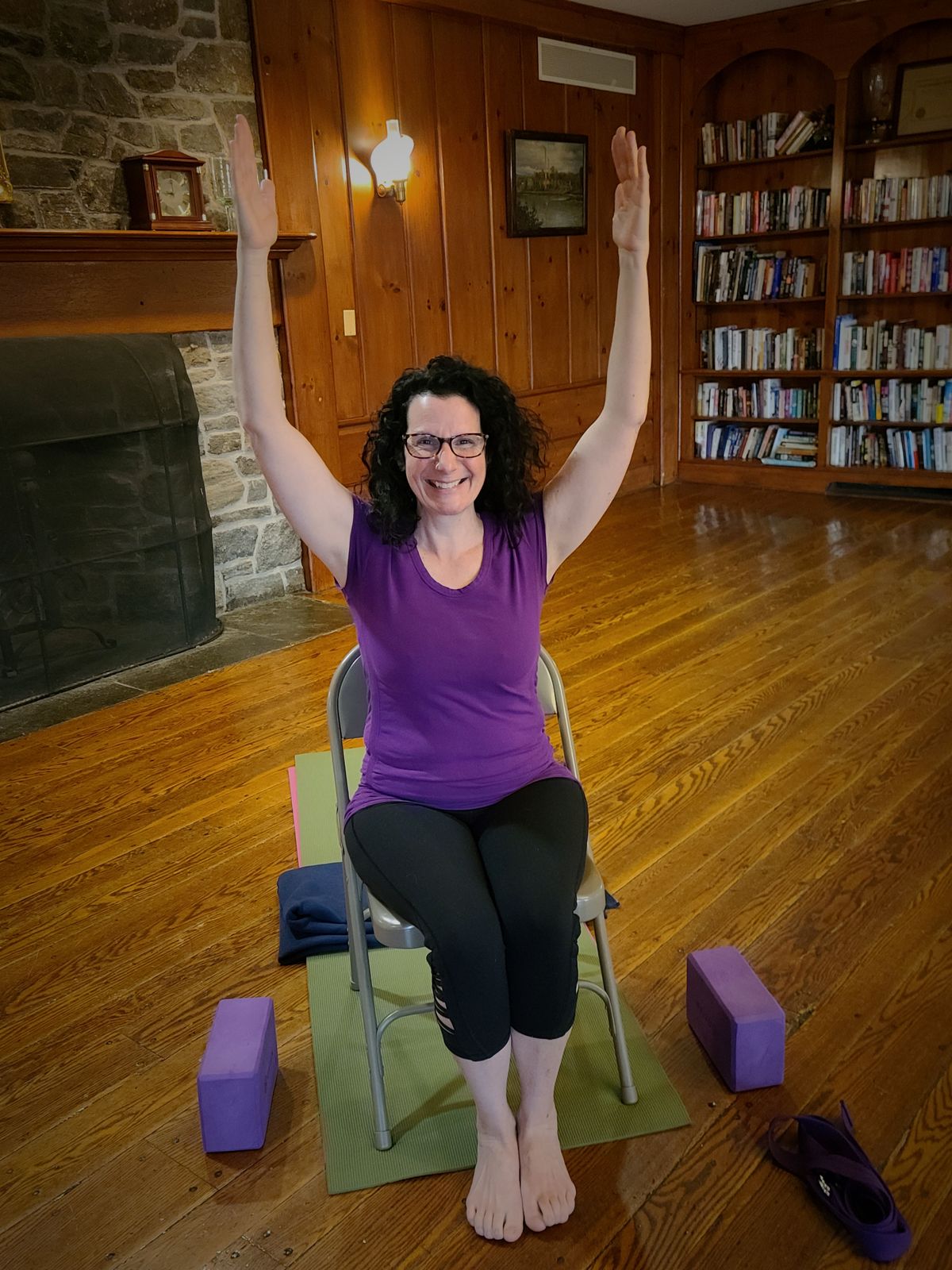 Chair Yoga For Seniors Beginners with Yoga Instructor Laura Knott