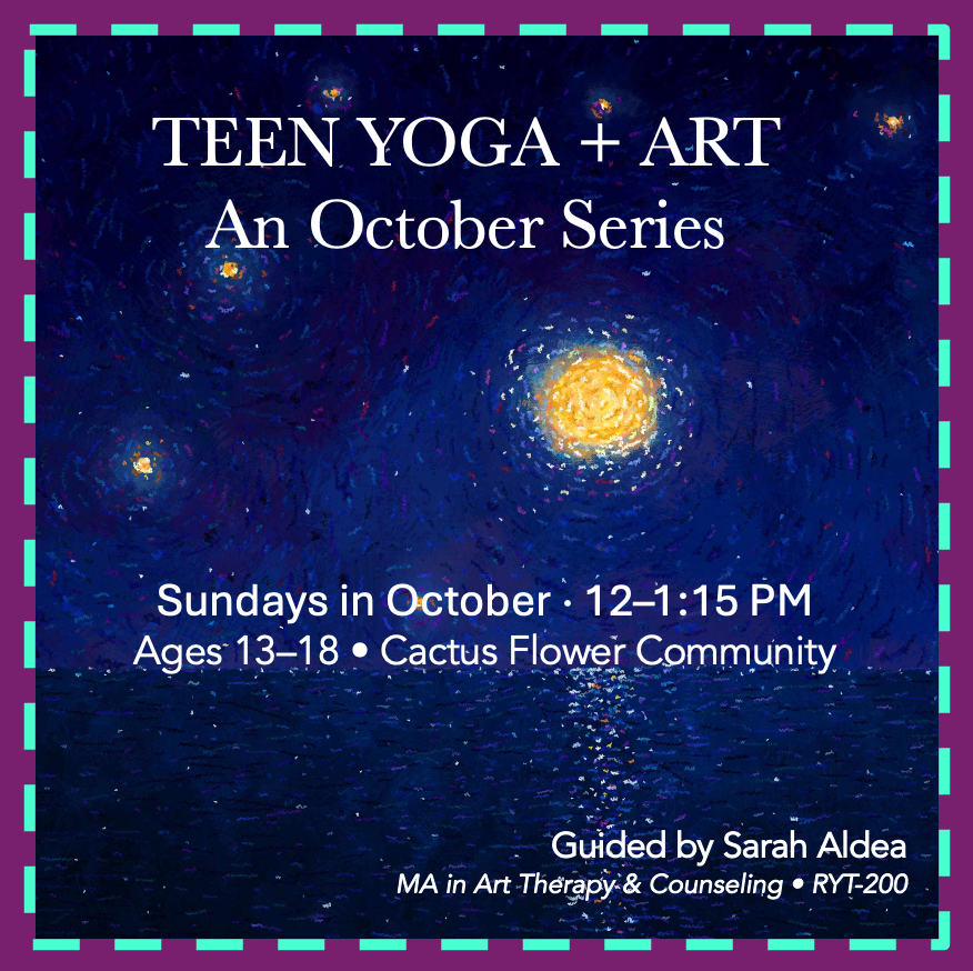 Teen Yoga & Art with Sarah