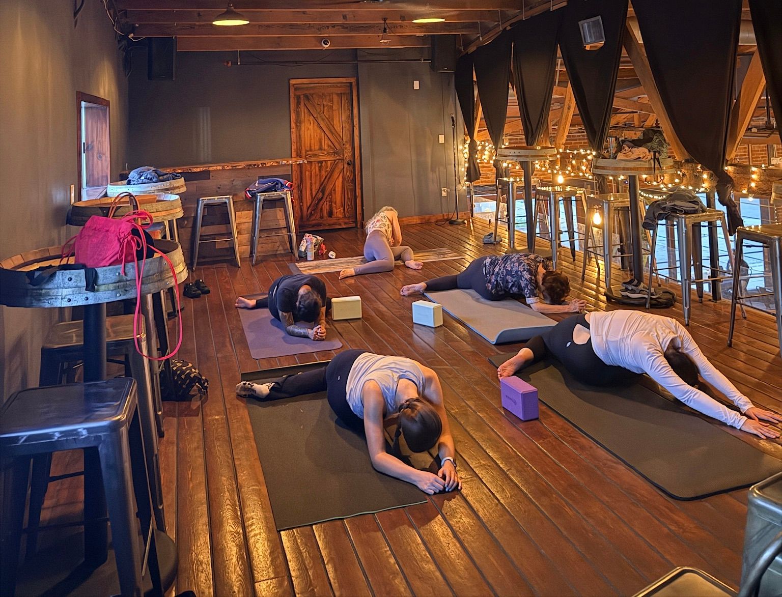 Craft Beer and yoga in friendly environment