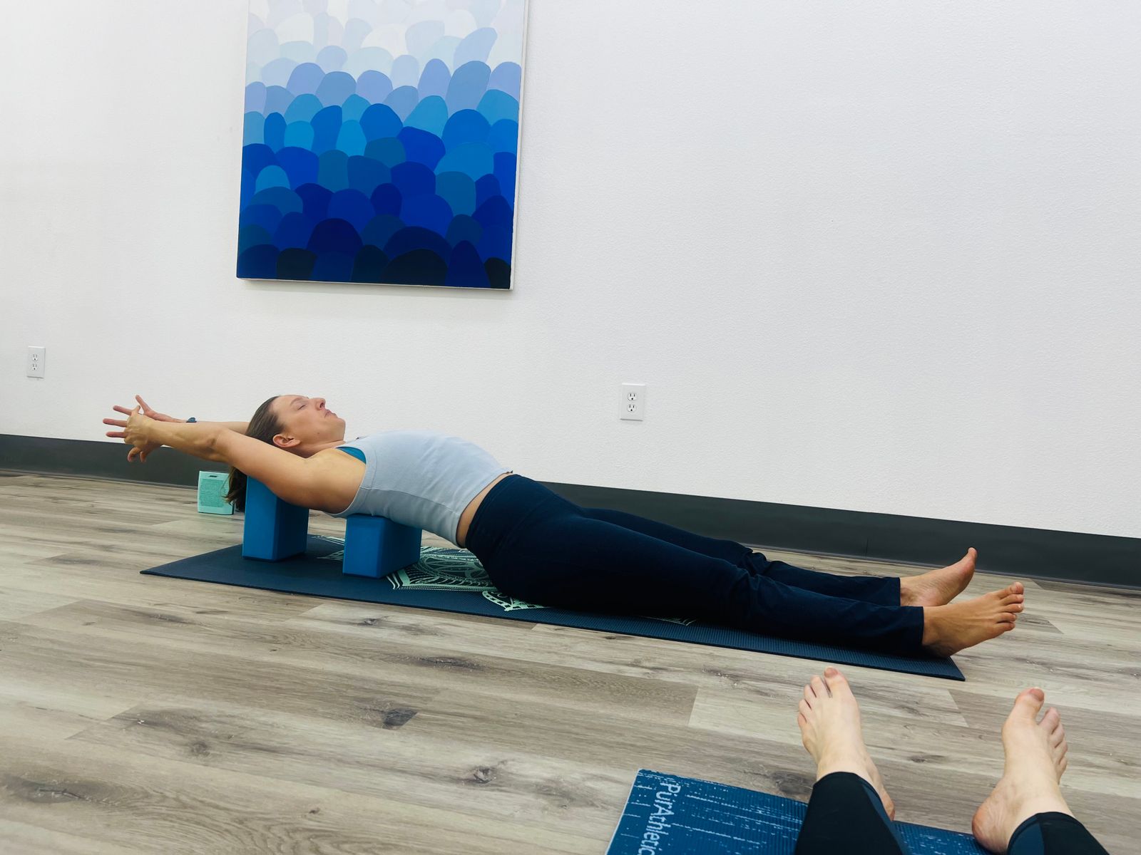 Slow Flow through yoga poses using helpful props and expert alignment cues.   We will also use breath or pranayama practices to support your whole system.