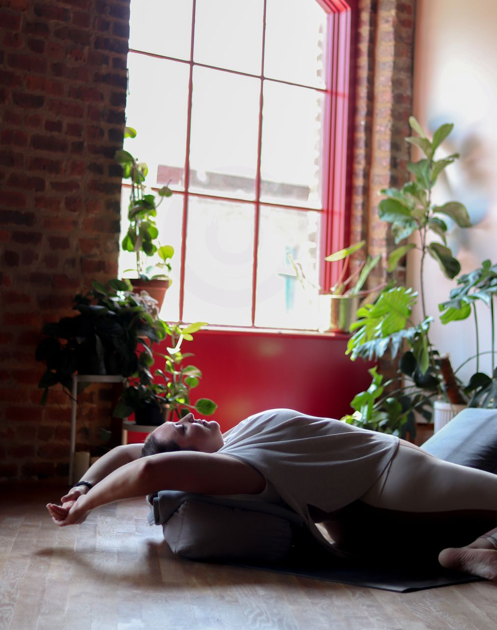 Mary Beth Harding Yin Yoga Pose