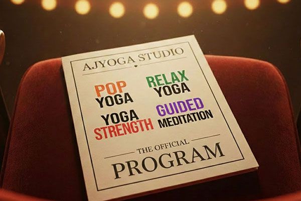 Four signature class styles for your online yoga classes at AJYOGA Academy.