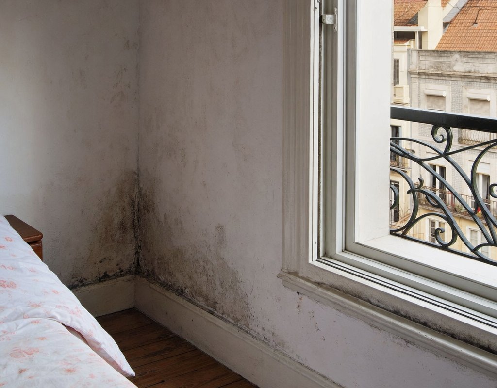 Why is mold so common in Portuguese homes?