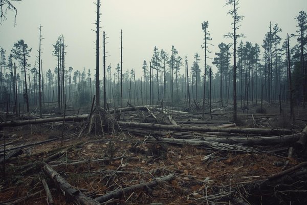 degradación forestal
