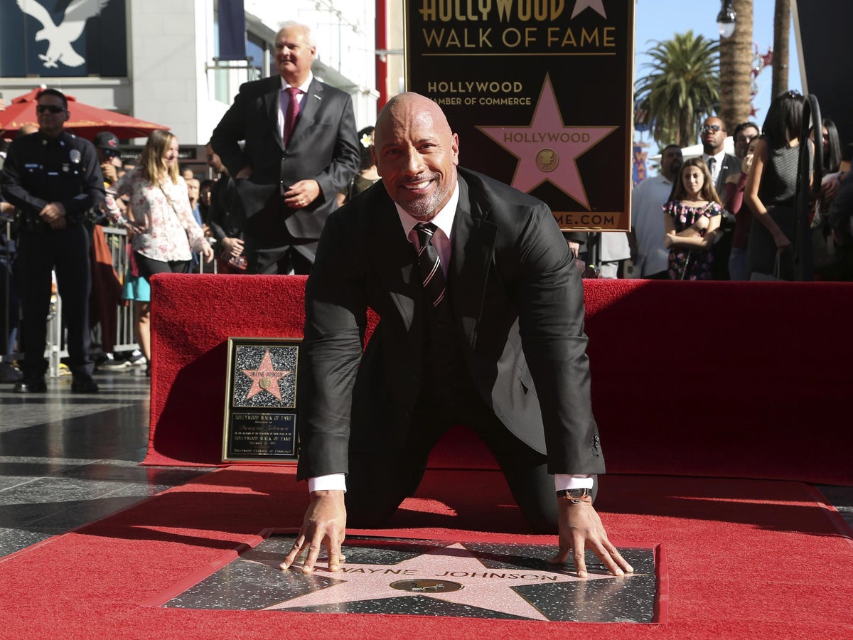 Dwayne 'The Rock' Johnson joined by family as he's honoured with star on Hollywood Walk of Fame | London Evening Standard | Evening Standard