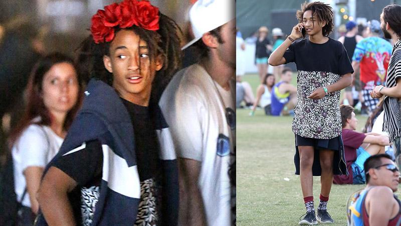 //jaden smith wears dress