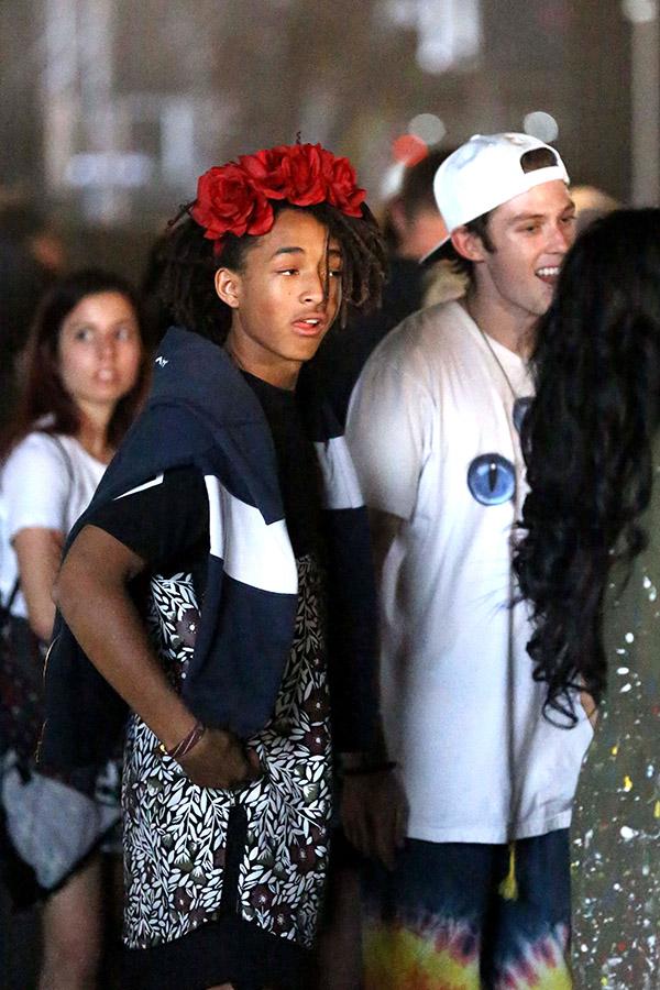 //jaden smith wears dress