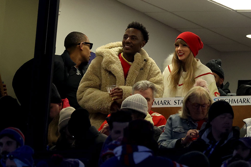 Taylor Swift, Jerrod Carmichael, Chiefs, Playoffs, 2024