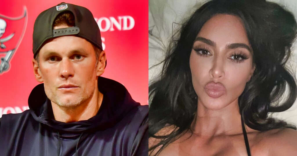 Tom Brady y Kim Kardashian