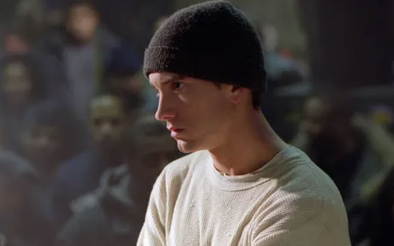 Eminem brooding