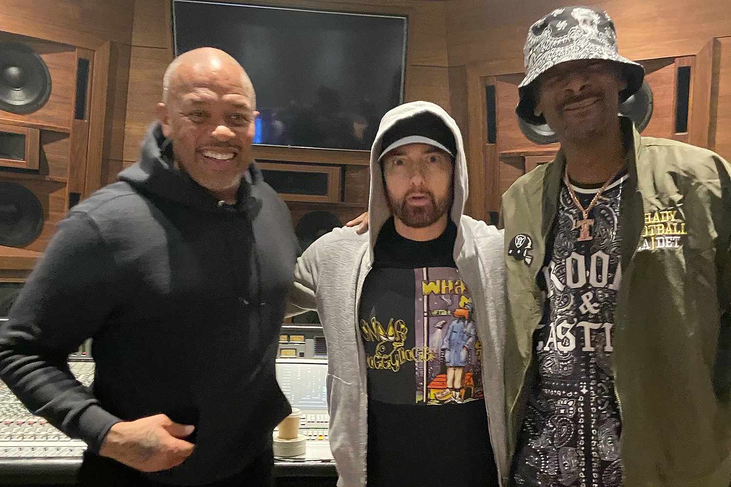 Three rap legends together