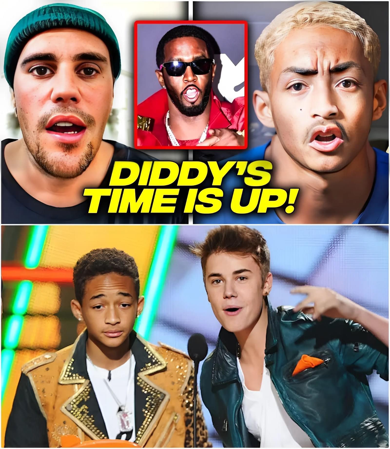 Justin Bieber And Jaden Smith Join Together To EXPOSE Diddy For Wild Freak-Offs