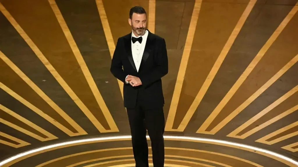 Jimmy Kimmel at the 2023 Oscars