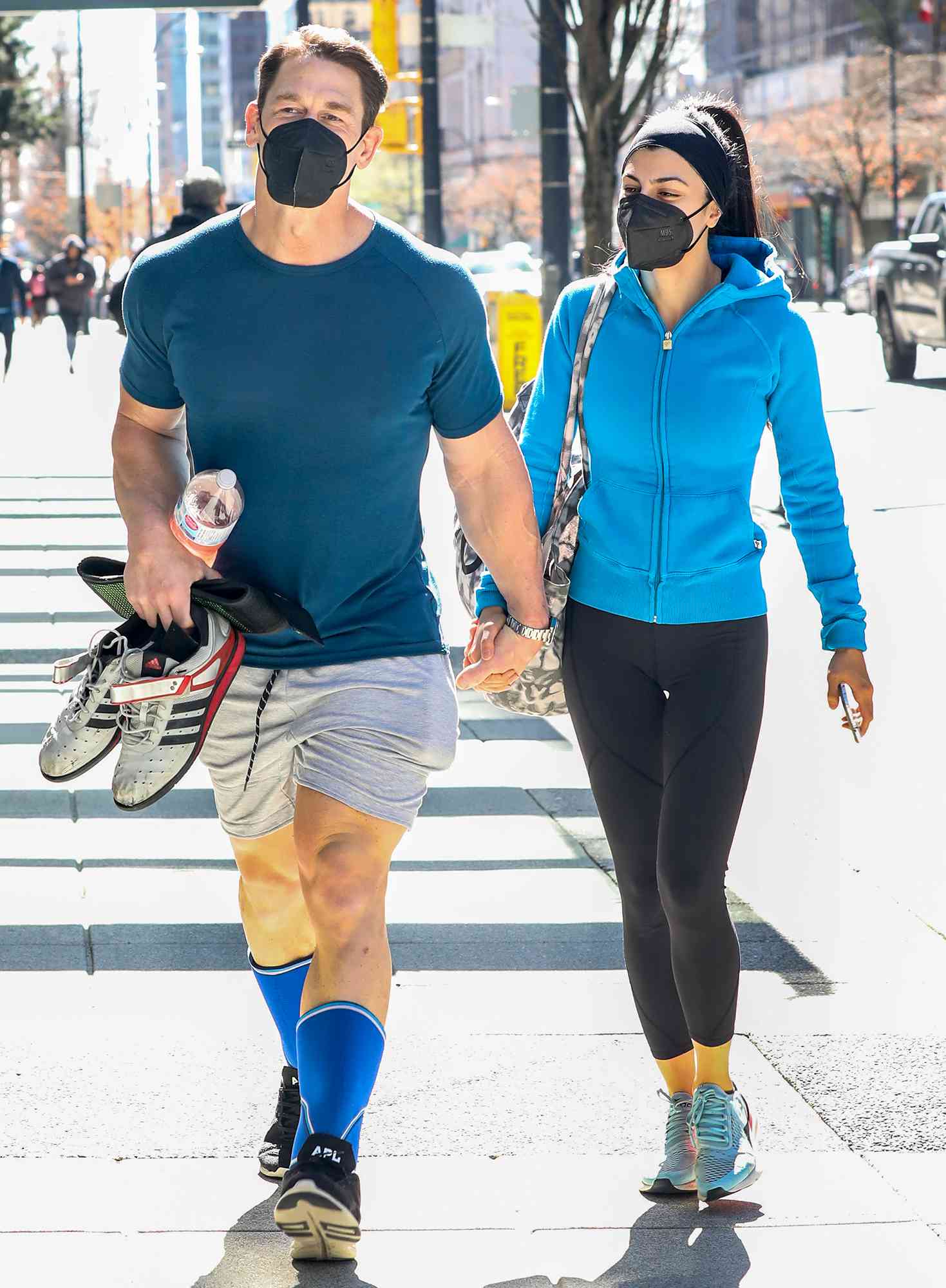 John Cena and His Wife Shay Shariatzadeh Sweetly Hold Hands in Canada