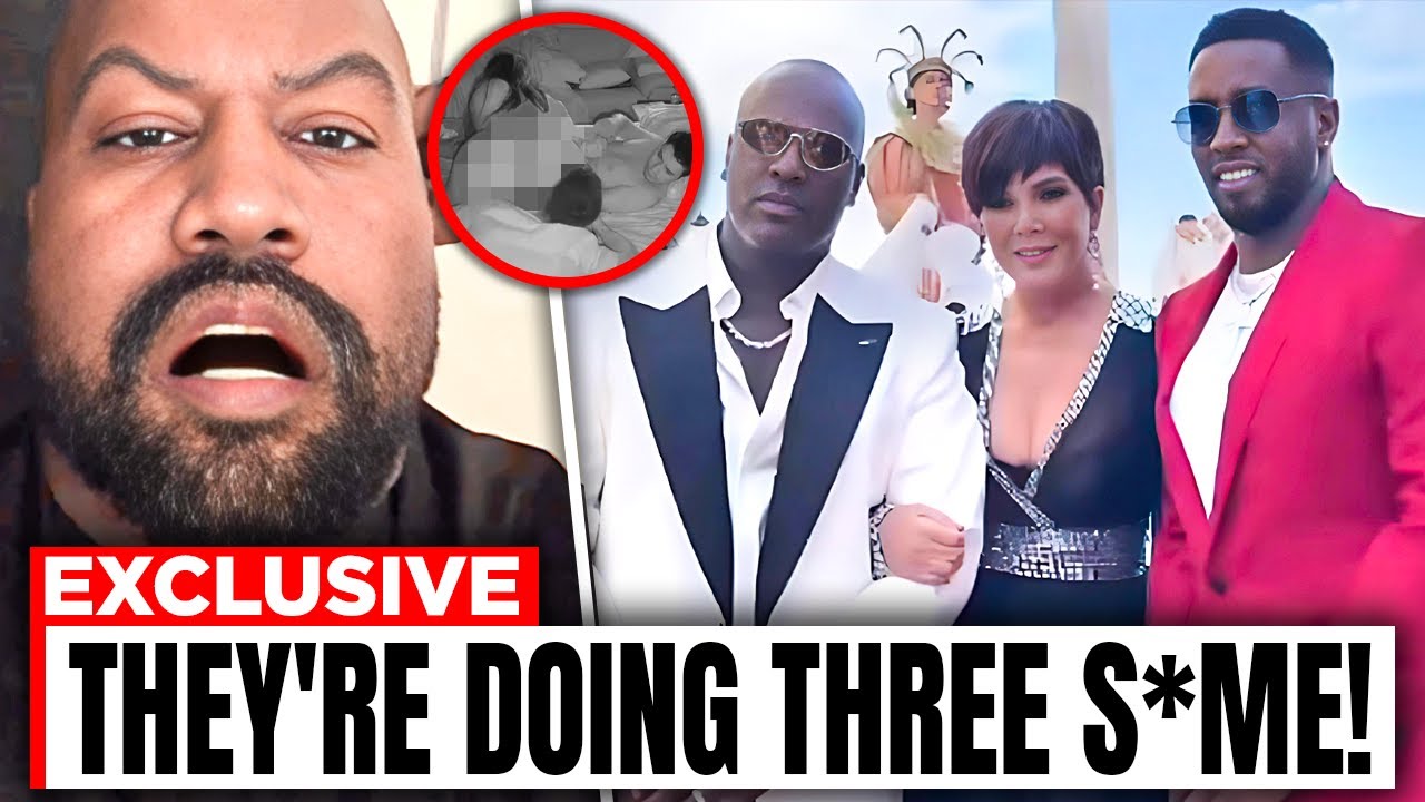 Kanye LEAKS Kris Jenner & Corey Gamble's FOOTAGE With Diddy's S3X Workers... - YouTube