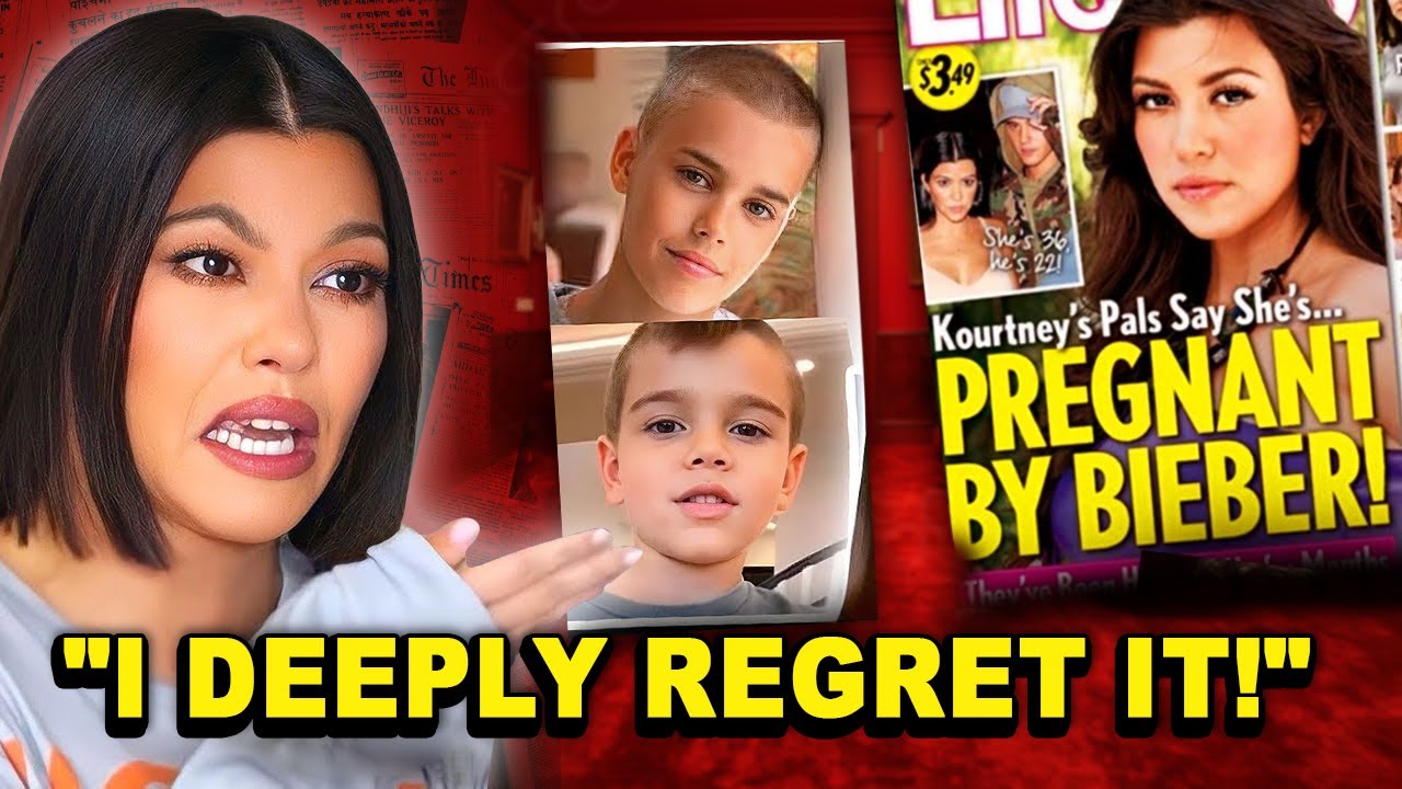 Kourtney Kardashian finally admits Justin Bieber is the REAL FATHER to son Reign Disick - YouTube