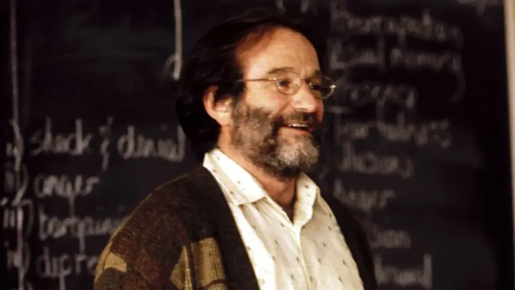 Robin Williams in Good Will Hunting.