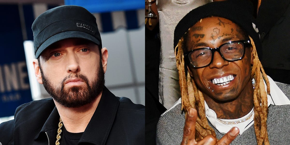 Eminem and Lil Wayne Google Their Own Lyrics While Writing New Songs